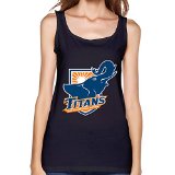 RILI TOP Women's Cal State Fullerton Titans Logo Tops Size M Black