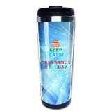 Iannn Keep Calm Its My Birthday Tumbler Travel Mug