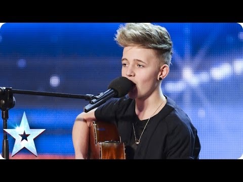 14 Year old songwriter Bailey McConnell impresses with his own song | Britain’s Got Talent 2014