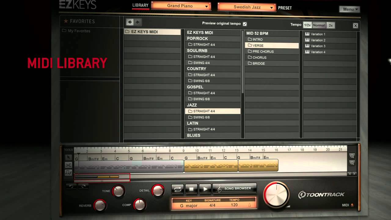 EZkeys – Songwriting made easy