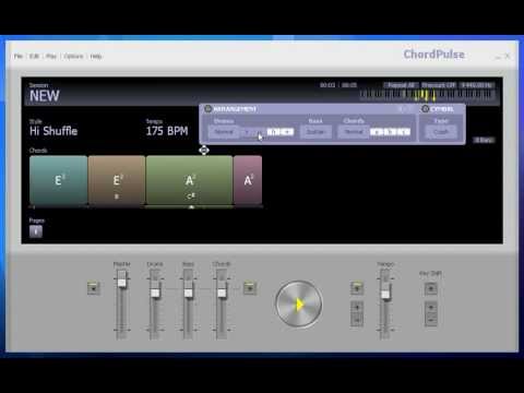Software for songwriting & music practice – ChordPulse
