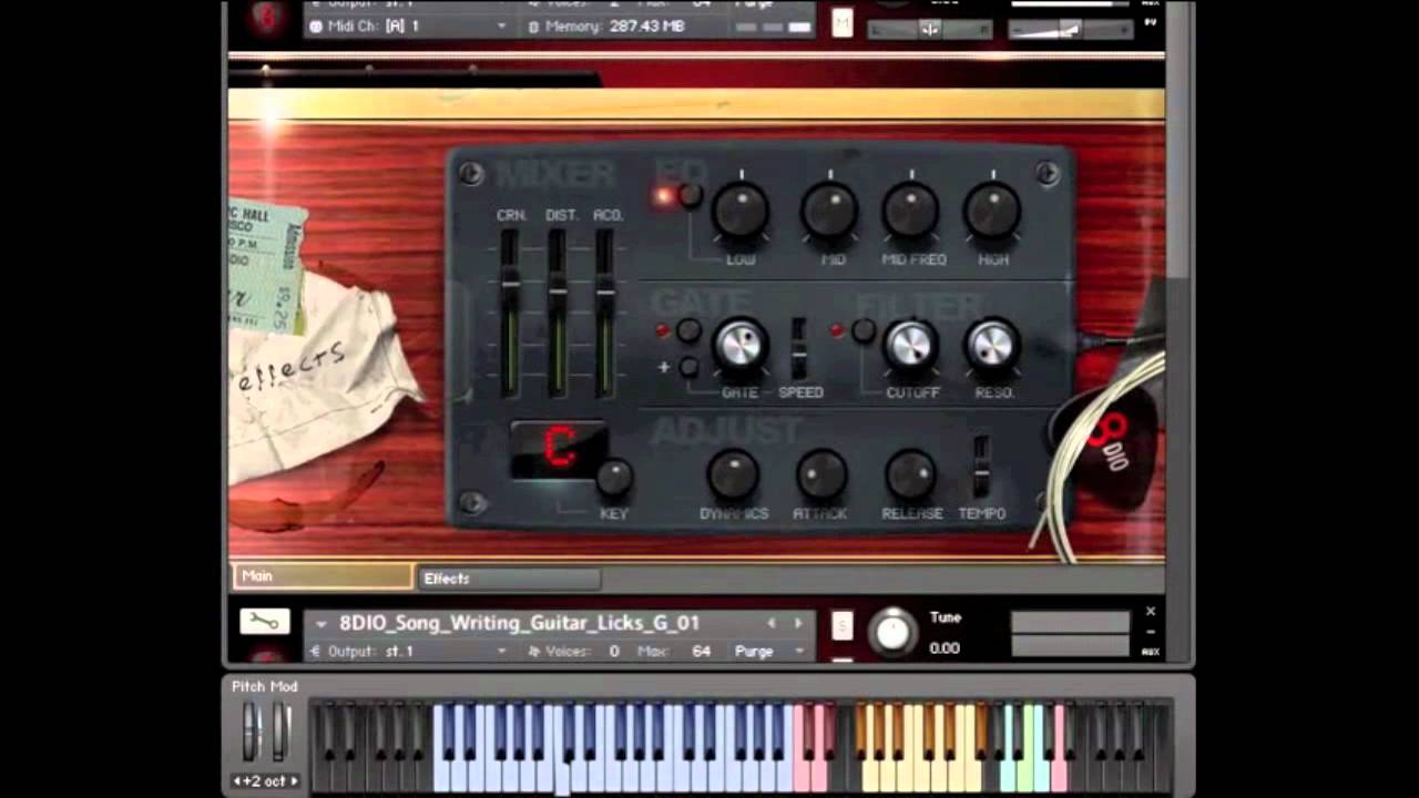 8Dio Songwriting Guitar