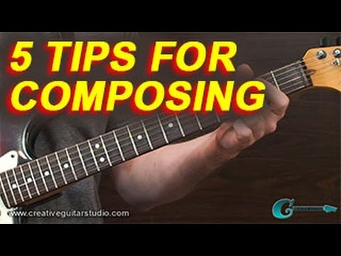 SONGWRITING: Five Tips for Composing