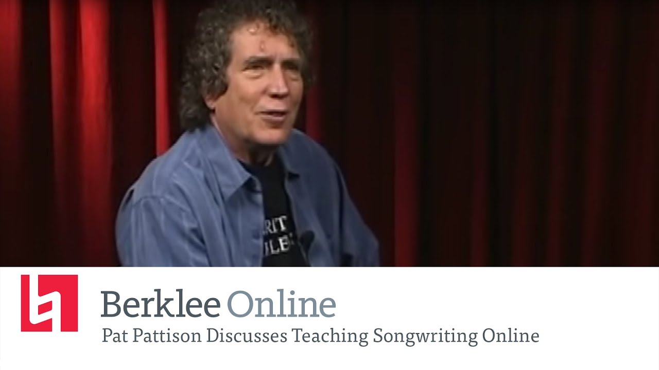 Berklee Online Interview: Pat Pattison Discusses Teaching Songwriting Online