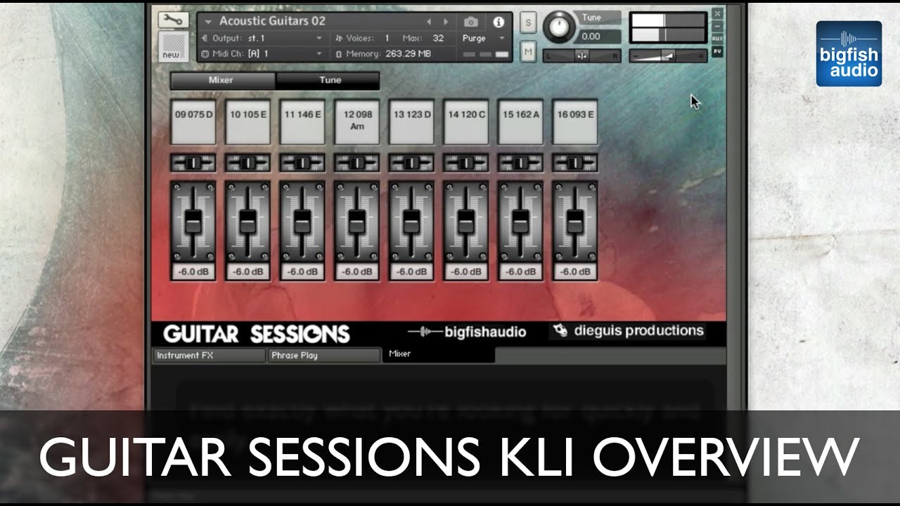 Guitar Sessions – Pop Songwriting Guitars KLI Overview