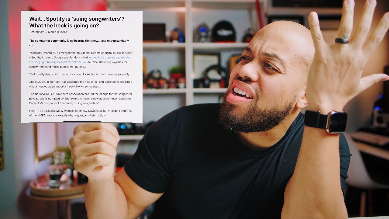 SPOTIFY SUING SONGWRITERS??? WTH IS GOING ON??