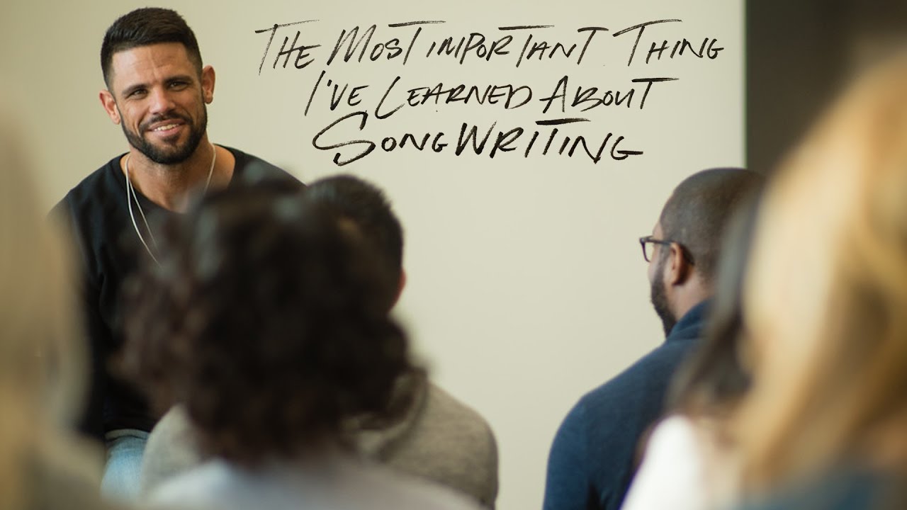 The Most Important Thing I’ve Learned About Songwriting | Pastor Steven Furtick | Elevation Worship