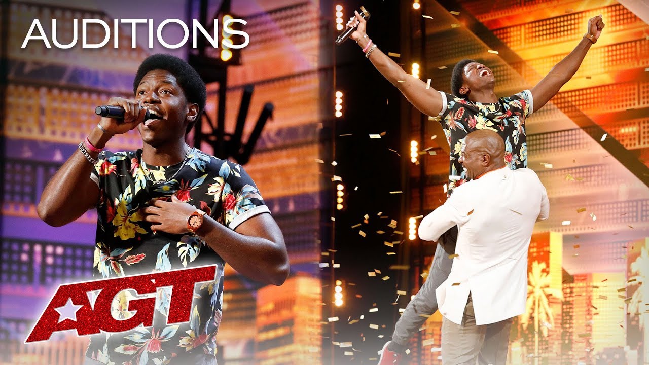 Golden Buzzer: Joseph Allen Leaves Exciting Footprint With Original Song – America's Got Talent 2019