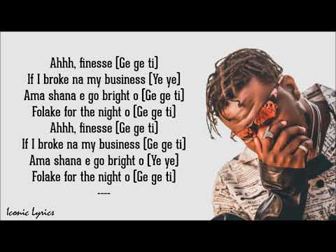 Finesse – Pheelz (Lyrics) Ft. BNXN | ahh finesse if broke nah my business (Tiktok Song)