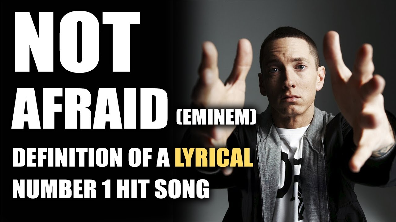 See Why Eminem NOT AFRAID is also a "Lyrical" Masterpiece