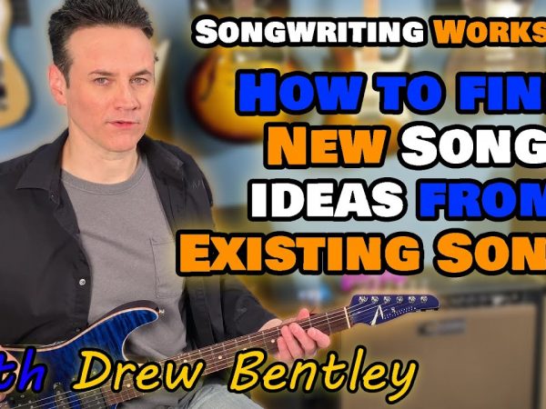 How To Find NEW SONG IDEAS, Inspiration, From Existing Songs, Songwriting Workshop