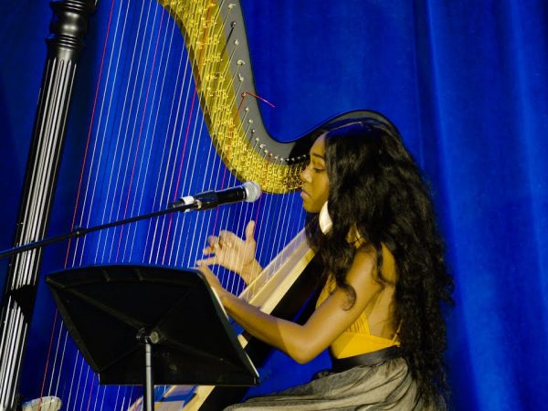 FRED Talks: Singer, Songwriter, and Harpist Ahya Simone