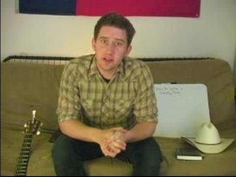 How to Write a Country Song : Purpose of the Verse: Country Songs