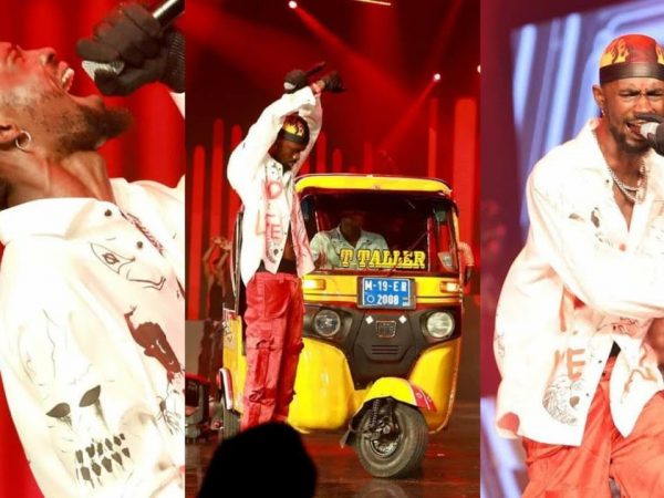 Black Sherif Full Powerful Performance at VGMA'S Awards 2022..