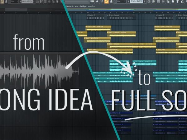How to develop a SONG IDEA: Making a Song in FL STUDIO 20