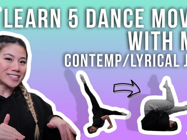 Learn 5 Contemporary/Lyrical Jazz Moves with me!