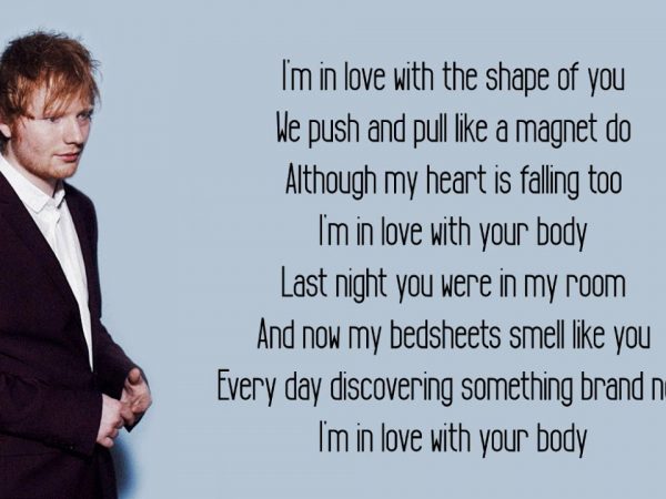 Shape of You – Ed Sheeran (Lyrics)