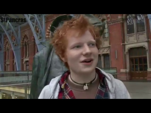 Ed Sheeran before he was famous – Street performing
