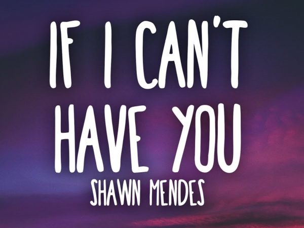 Shawn Mendes – If I Can't Have You (Lyrics)