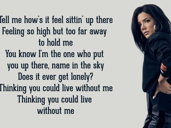 Without Me – Halsey (Lyrics)