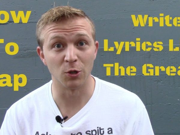 How To Rap: Writing Lyrics Like One Of The Greats