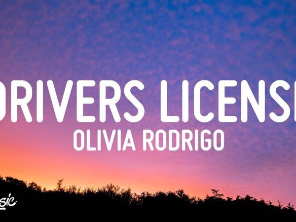Olivia Rodrigo – drivers license (Lyrics)