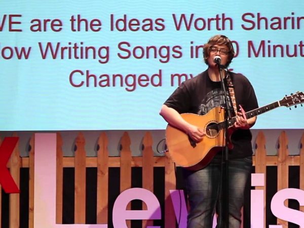 How Writing Songs in 60 Minutes Changed my Life: Judith Avers at TEDxLewisburg