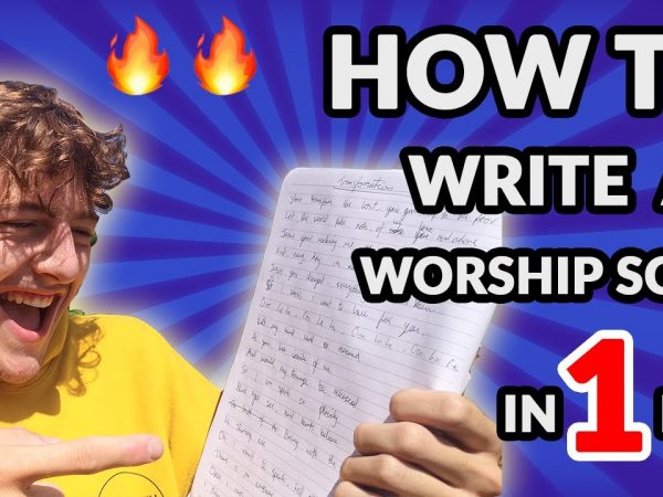 How to write a worship song in 1 day