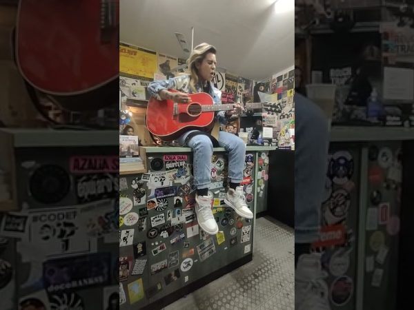 Morgan Wade "Wilder Days" London England Record Store Acoustic session